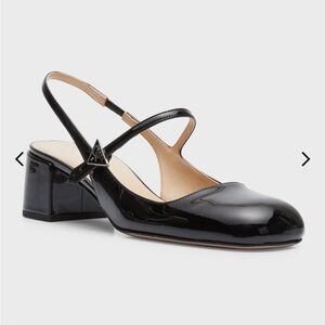 Prada Mary Jane sling back size 36